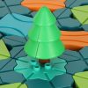 Puzzle társasjáték labirintus akadálypálya 28 darab