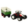 RC mezőgazdasági vontató pótkocsival 2.4G 3.7V 500mAh