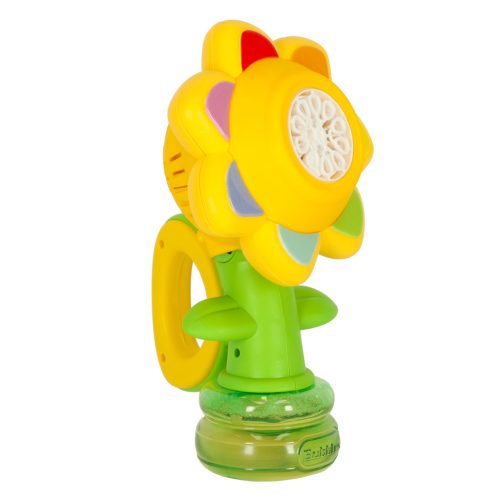 Automata Virág Buborékfújó Gép Fényekkel és Zenével – 21 cm