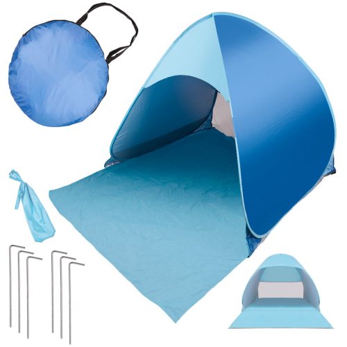 Pop Up kerti strand sátor kék