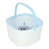 Spin mop lapos mop forgófejes felmosó szett vödörrel 