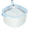 Spin mop lapos mop forgófejes felmosó szett vödörrel 