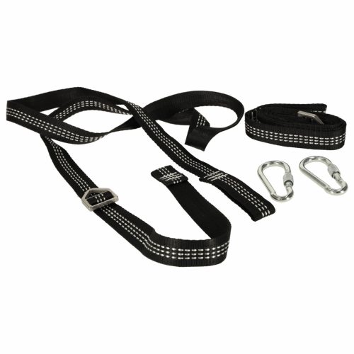 Hintatartó rögzítő készlet függőágy pánt + karabiner