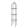 Kerti pergola oszlop, növényfuttató állvány fém 195 cm