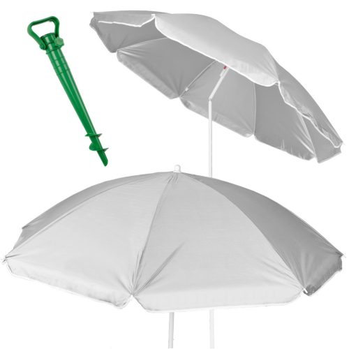 Strand napernyő állítható dönthető UV összecsukható 150cm szürke
