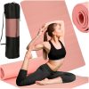Torna jógaszőnyeg fitness, vastag 1,5cm rózsaszín + huzat
