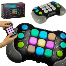 Anti-stressz szenzoros elektromos konzol játék, fekete
