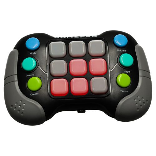 Anti-stressz szenzoros elektromos konzol játék, fekete