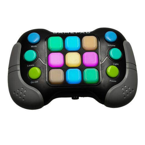 Anti-stressz szenzoros elektromos konzol játék, fekete