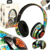Bluetooth Vezeték nélküli fülhallgató graffiti mintával P35