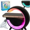 RGB LED lámpa, indukciós töltő rádióval