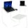 Univerzáls összecsukható Laptop asztal 52 x 40 cm, fehér