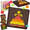 Kreatív puzzle mozaik készlet különböző alakzatokkal gyerekeknek