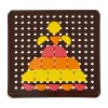 Kreatív puzzle mozaik készlet különböző alakzatokkal gyerekeknek