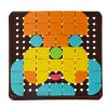 Kreatív puzzle mozaik készlet különböző alakzatokkal gyerekeknek