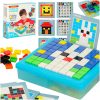 Kreatív puzzle mozaik kocka készlet