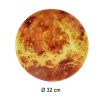 Mars bolygó narancssárga falióra 32cM