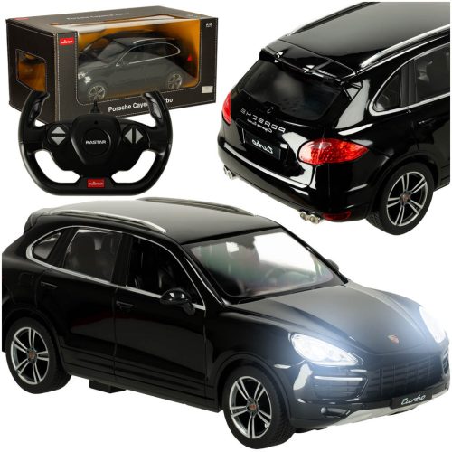 RC autó 1:14 Porsche Cayenne Turbó - fekete