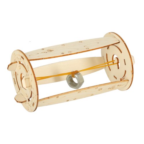 DIY tudományos fizikai kísérlet játékkészlet 3 az 1 ben, fából