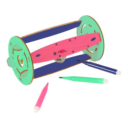 DIY tudományos fizikai kísérlet játékkészlet 3 az 1 ben, fából