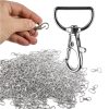 Fém karabiner készlet 500 db, 3.7x2 cm