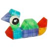 3D építő mágneses téglák LED világító 64 darab