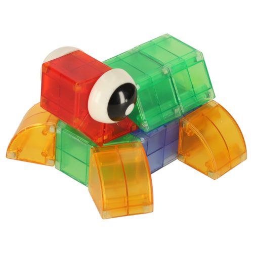 Mágneses világító építőkocka készlet 32 db