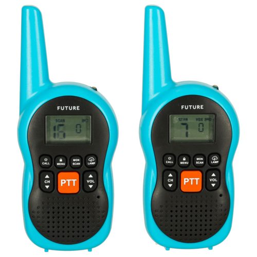 Walkie talkie gyerekeknek 3 km hatótávolság, 2 db-os készlet