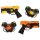 Lézeres paintball pisztoly játék infravörös céltáblával, 2 darabos készlet.