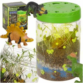 Dinoszaurusz terrárium készlet LED éjszakai fénnyel