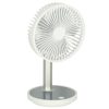 Asztali ventilátor USB, fehér
