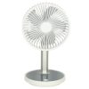 Asztali ventilátor USB, fehér