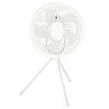 Mini álló asztali ventilátor fehér