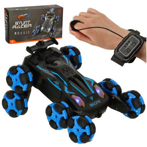 RC távirányítós autó 8 kerekű zenével