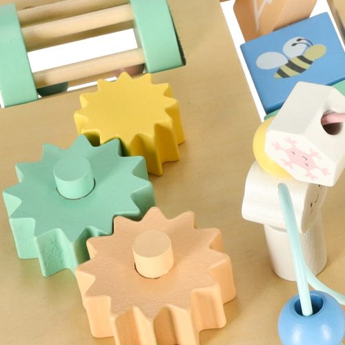 Lulilo montessori színes foglalkoztató asztal gyerekeknek