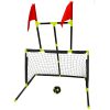 Kültéri 6 az 1 ben sport készlet focikapu, kosárlabda, hoki, korong