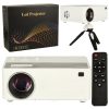 Hordozható gyerek projektor LED TFT LCD 16:9 1920x1080 USB 20W fehér