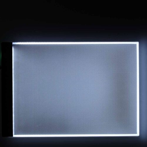 Akril Rajztábla, A4 LED világítással