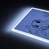 A4 Rajzolótábla LED világítással, pausztábla