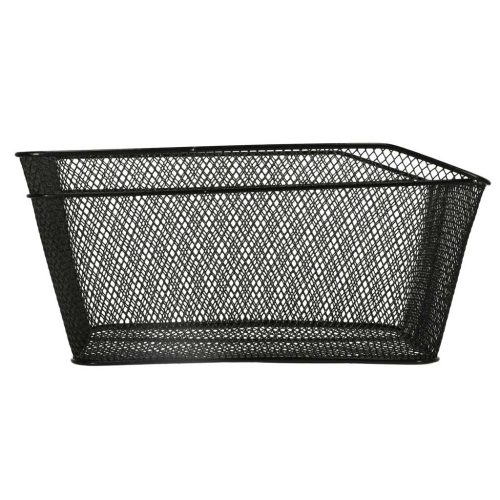 RALLEX fekete fém hátsó kerékpárkosár 25kg