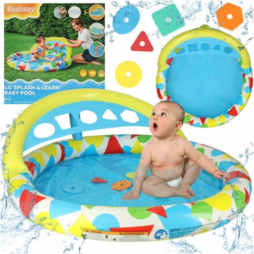 BESTWAY 52378 Medence szortírozó játékkal 120 cm