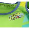 AQUASTAR Zöld úszó mellény ujjakkal