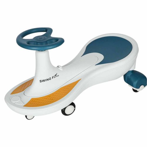 Gravitációs Bobocar LED kerekekkel, zenével 76cm kék és fehér max 120kg