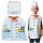 Szakács, pék farsangi jelmez 3-8 éves korig