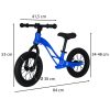 Trike Fix Active X1 terepkerékpár, Futóbicikli kék