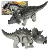 Távirányítású dinoszaurusz RC Triceratops sétál, világít, üvölt