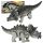 Távirányítású dinoszaurusz RC Triceratops sétál, világít, üvölt