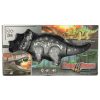 Távirányítású dinoszaurusz RC Triceratops sétál, világít, üvölt
