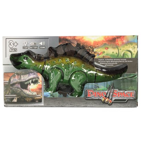 Dinoszaurusz RC Stegosaurus sétál, világít, üvölt