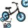 Trike Fix Balance terepkerékpár fekete és kék színben
